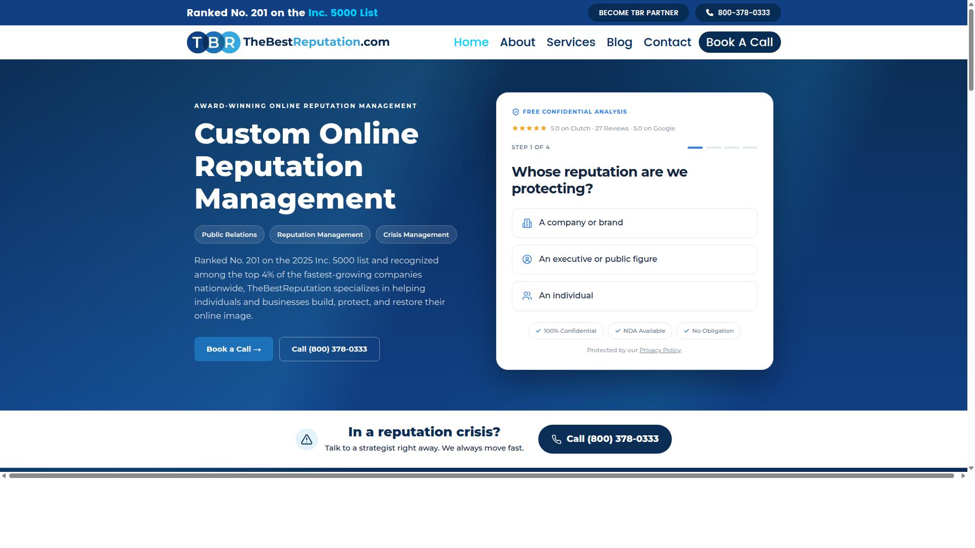 TheBestReputation website